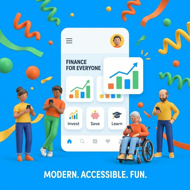 Lottie Fintech Marketing — Fintech concept case study by Korbies